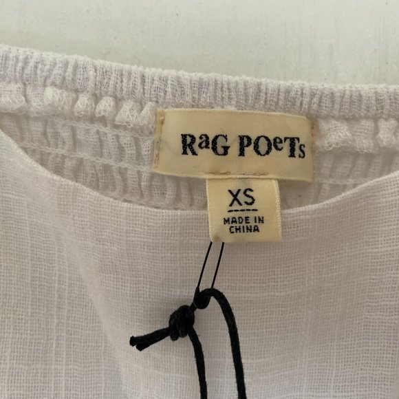 Rag Poets White Dress - Picture 2 of 2